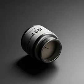 Black Glass Candle 2